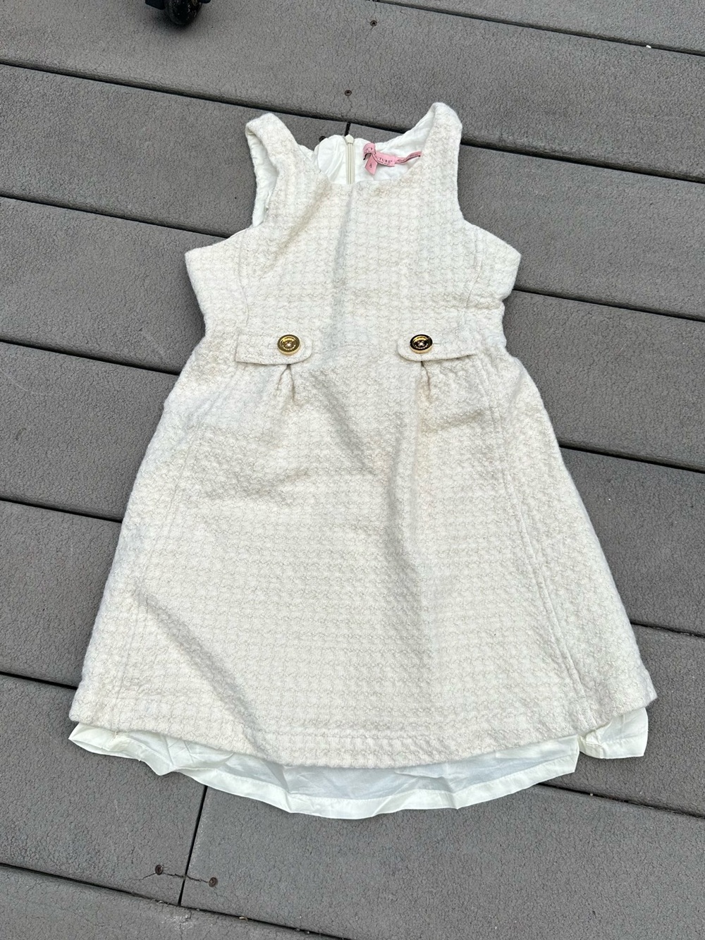 NWOT: Juicy Couture Girls Size 8 Dress Wool Formal